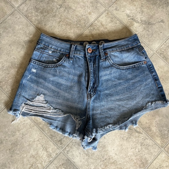 Rewash Vintage Style Denim Shorts - Picture 1 of 3